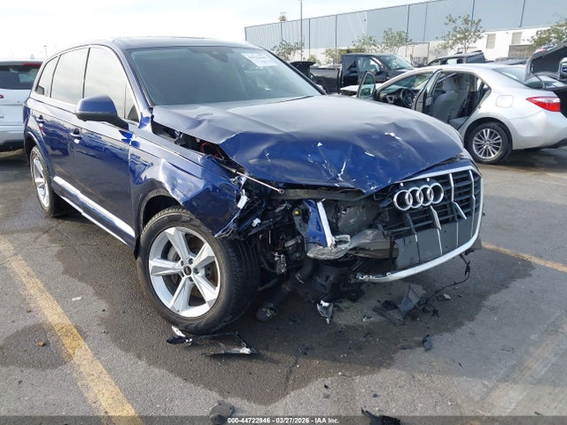 Aukcja sprzedaży 2022 Audi Q7 Premium 45 Tfsi Quattro Tiptronic, vin: WA1AJBF73ND014891, numer aukcji: 44722946
