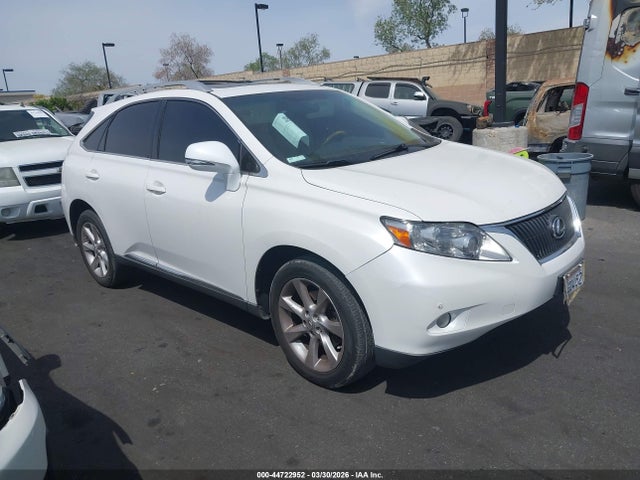 44722952 :رقم المزاد ، 2T2ZK1BA3AC021988 vin ، 2010 Lexus Rx 350 مزاد بيع