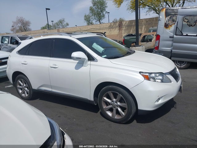 44722952 :رقم المزاد ، 2T2ZK1BA3AC021988 vin ، 2010 Lexus Rx 350 مزاد بيع