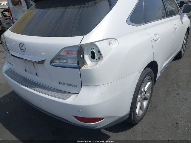 44722952 :رقم المزاد ، 2T2ZK1BA3AC021988 vin ، 2010 Lexus Rx 350 مزاد بيع