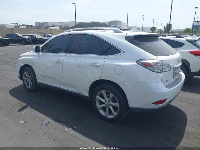 44722952 :رقم المزاد ، 2T2ZK1BA3AC021988 vin ، 2010 Lexus Rx 350 مزاد بيع