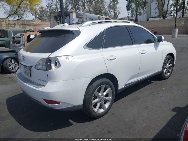 44722952 :رقم المزاد ، 2T2ZK1BA3AC021988 vin ، 2010 Lexus Rx 350 مزاد بيع