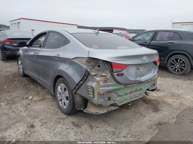 44722964 :رقم المزاد ، 5NPDH4AE5GH763530 vin ، 2016 Hyundai Elantra Se مزاد بيع