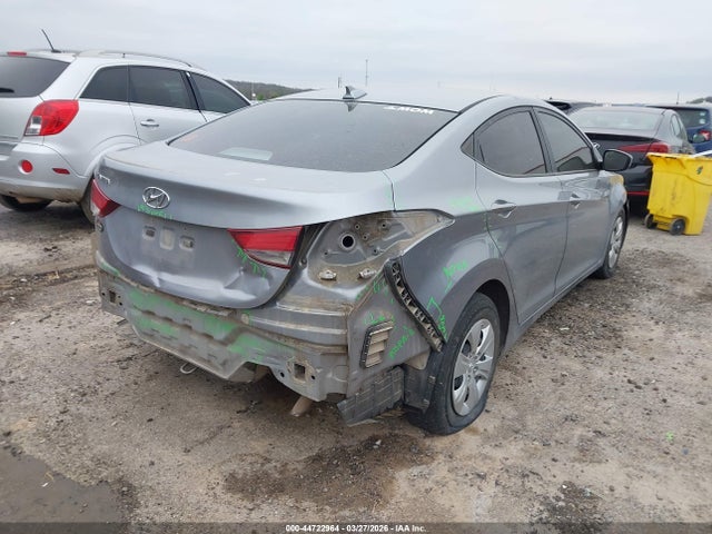 44722964 :رقم المزاد ، 5NPDH4AE5GH763530 vin ، 2016 Hyundai Elantra Se مزاد بيع