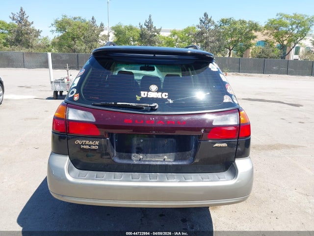 44722994 :رقم المزاد ، 4S3BH806217657783 vin ، 2001 Subaru Outback H6-3.0 مزاد بيع