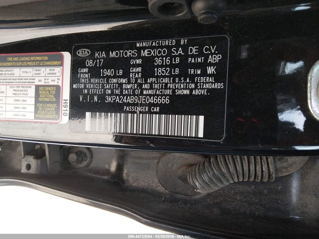 2018 KIA RIO 3KPA24AB9JE046666 Photo 8