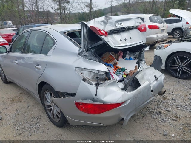 2014 Infiniti Q50 Premium მანქანა იყიდება აუქციონზე, vin: JN1BV7ARXEM701146, აუქციონის ნომერი: 44723088