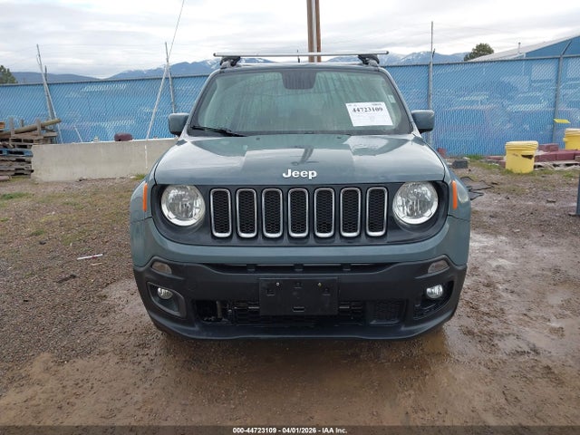 Продажа на аукционе авто 2018 Jeep Renegade Latitude 4x4, vin: ZACCJBBB4JPH84764, номер лота: 44723109
