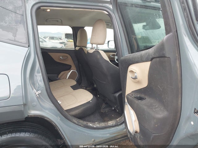 Продажа на аукционе авто 2018 Jeep Renegade Latitude 4x4, vin: ZACCJBBB4JPH84764, номер лота: 44723109