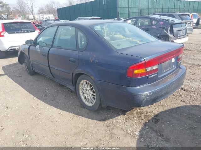 2004 Subaru Legacy L/l W/35th Anniversary Edition მანქანა იყიდება აუქციონზე, vin: 4S3BE625447210944, აუქციონის ნომერი: 44723112