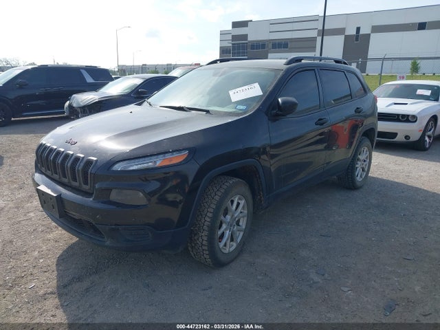 Продажа на аукционе авто 2016 Jeep Cherokee Sport, vin: 1C4PJLAB2GW302362, номер лота: 44723162