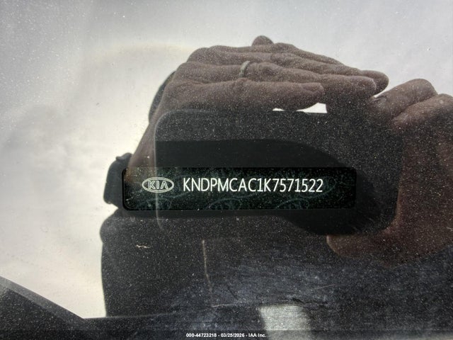 2019 Kia Sportage Lx მანქანა იყიდება აუქციონზე, vin: KNDPMCAC1K7571522, აუქციონის ნომერი: 44723218