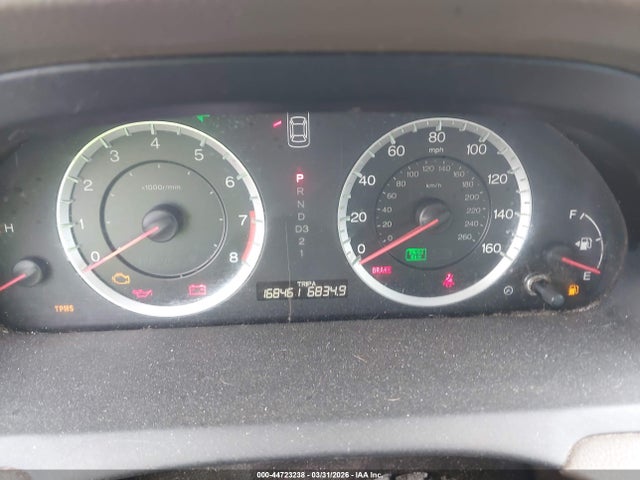 Aukcja sprzedaży 2010 Honda Accord 2.4 Lx, vin: 1HGCP2F36AA163822, numer aukcji: 44723238