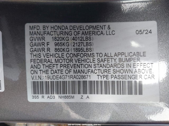 Acura Integra A-spec Technology 2024 19UDE4G71RA028671 Image 9