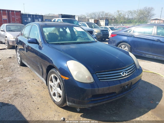 Продажа на аукционе авто 2003 Infiniti G35 Base W/6 Speed Manual, vin: JNKCV51E93M002895, номер лота: 44723258