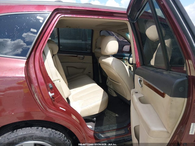 2008 Hyundai Santa Fe Limited/se მანქანა იყიდება აუქციონზე, vin: 5NMSH13E08H223472, აუქციონის ნომერი: 44723344