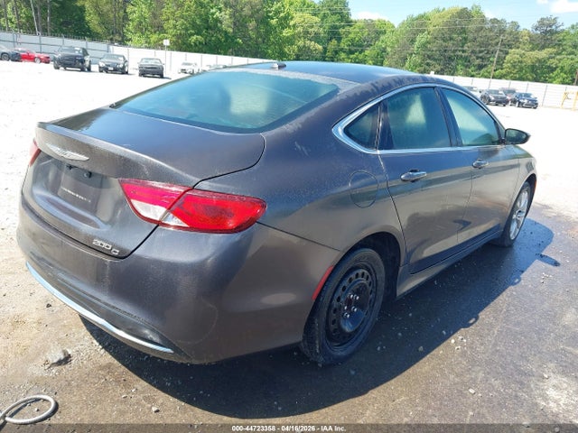2015 Chrysler 200 C მანქანა იყიდება აუქციონზე, vin: 1C3CCCCB2FN549525, აუქციონის ნომერი: 44723358