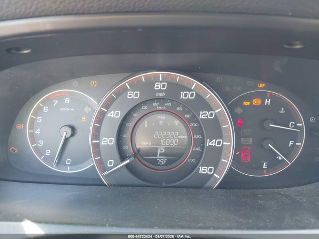 Honda Accord Ex-l V-6 2014 1HGCT2B81EA002989 Image 7