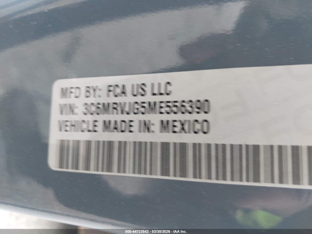 Продажа на аукционе авто 2021 Ram Promaster 3500 Cargo Van High Roof 159 Wb Ext, vin: 3C6MRVJG5ME556390, номер лота: 44723542