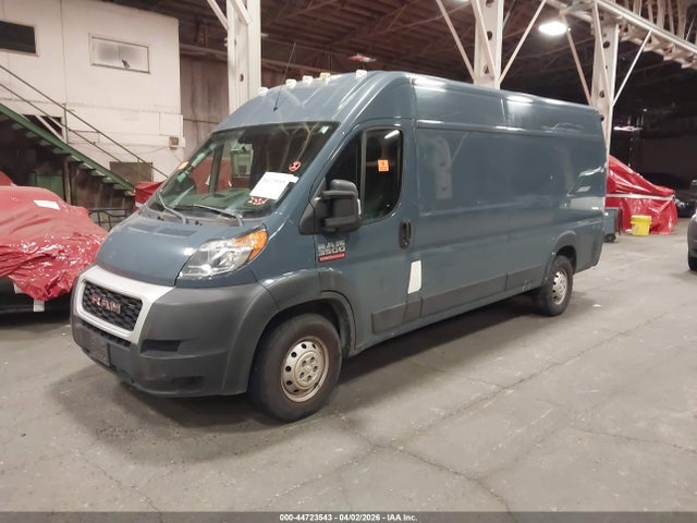 Auction sale of the 2021 Ram Promaster 3500 Cargo Van High Roof 159 Wb Ext, vin: 3C6MRVJG7ME562224, lot number: 44723543