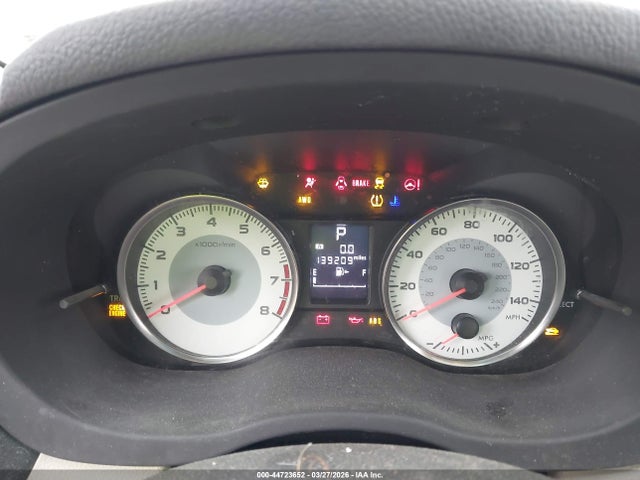 44723652 :رقم المزاد ، JF1GPAS65DH205425 vin ، 2013 Subaru Impreza 2.0i Sport Limited مزاد بيع