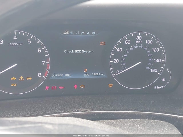 2014 Hyundai Equus Signature მანქანა იყიდება აუქციონზე, vin: KMHGH4JHXEU084293, აუქციონის ნომერი: 44723760