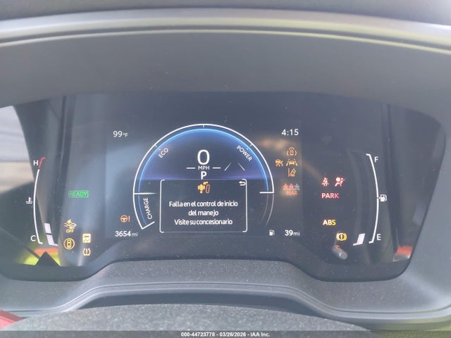 44723778 :رقم المزاد ، JTDBCMFEXT3136004 vin ، 2026 Toyota Corolla Hybrid Hybrid Le مزاد بيع