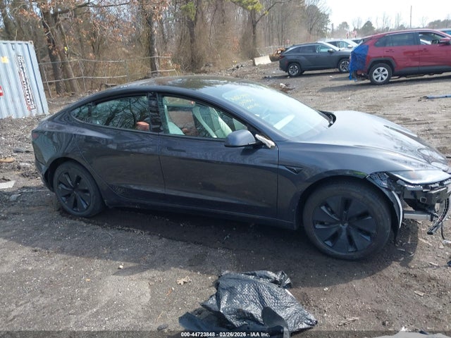 Aukcja sprzedaży 2025 Tesla Model 3 Long Range Rear-wheel Drive/standard Rear-wheel Drive, vin: 5YJ3E1EA1SF020204, numer aukcji: 44723848