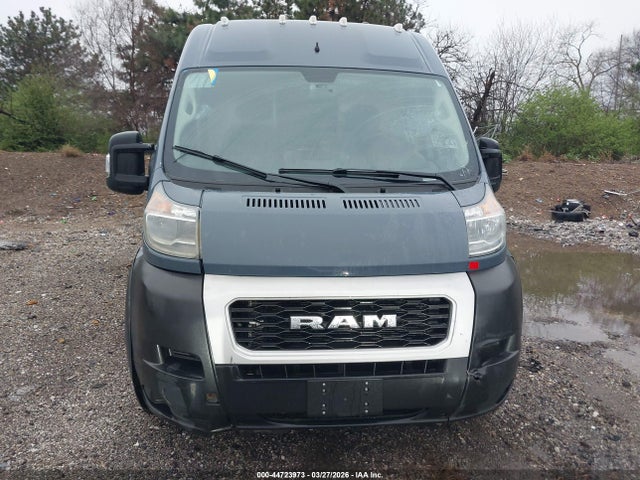44723973 :رقم المزاد ، 3C6URVJG6KE548778 vin ، 2019 Ram Promaster 3500 Cargo Van High Roof 159 Wb Ext مزاد بيع
