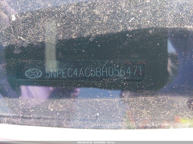 2011 Hyundai Sonata Se მანქანა იყიდება აუქციონზე, vin: 5NPEC4AC5BH056471, აუქციონის ნომერი: 44724135
