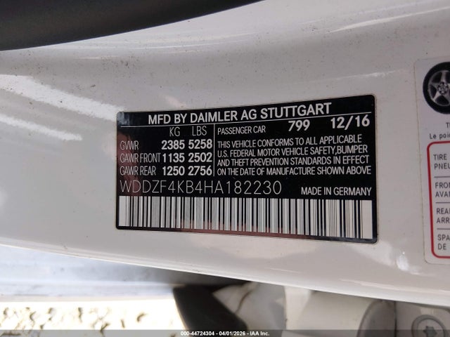 2017 MERCEDES-BENZ E 300 WDDZF4KB4HA182230 Photo 8