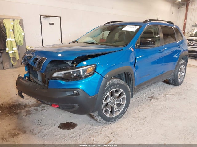 Продажа на аукционе авто 2022 Jeep Cherokee Trailhawk 4x4, vin: 1C4PJMBX0ND513388, номер лота: 44724336