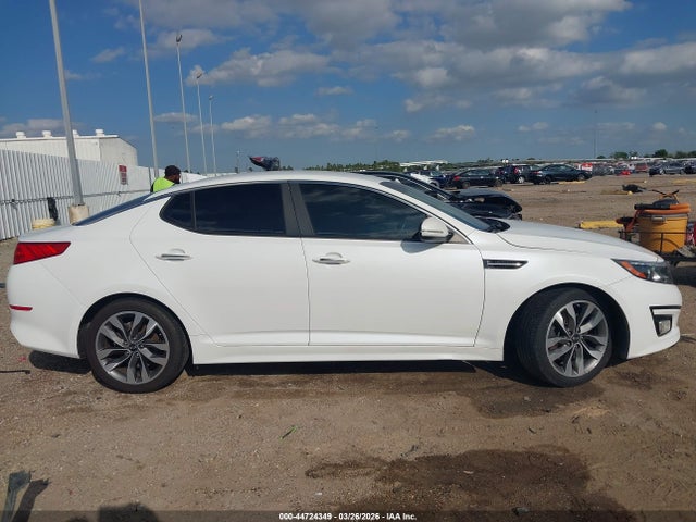2015 Kia Optima Sx მანქანა იყიდება აუქციონზე, vin: 5XXGR4A73FG487452, აუქციონის ნომერი: 44724349