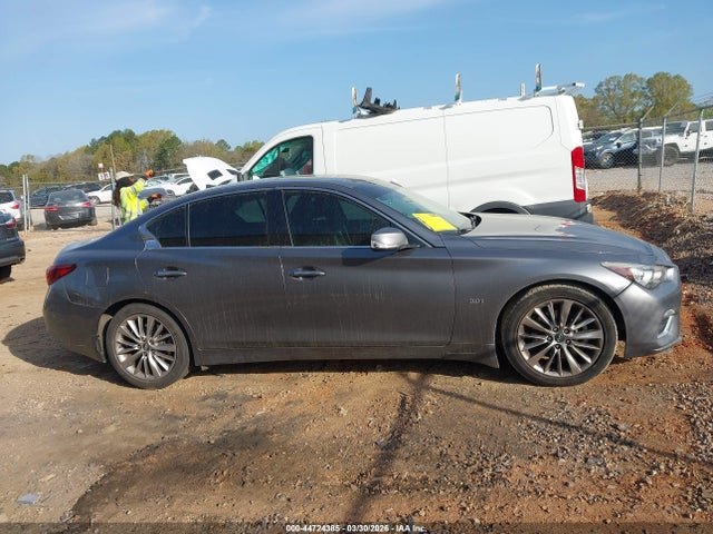 Продажа на аукционе авто 2018 Infiniti Q50 3.0t Luxe, vin: JN1EV7AP5JM357943, номер лота: 44724385