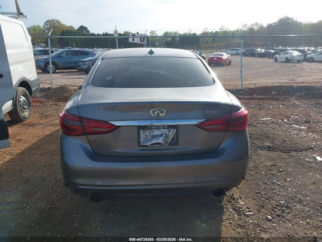 Продажа на аукционе авто 2018 Infiniti Q50 3.0t Luxe, vin: JN1EV7AP5JM357943, номер лота: 44724385