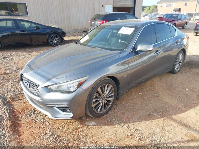 Продажа на аукционе авто 2018 Infiniti Q50 3.0t Luxe, vin: JN1EV7AP5JM357943, номер лота: 44724385