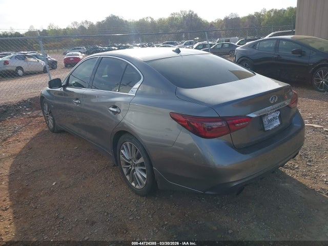 Продажа на аукционе авто 2018 Infiniti Q50 3.0t Luxe, vin: JN1EV7AP5JM357943, номер лота: 44724385