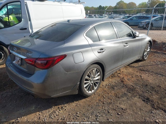 Продажа на аукционе авто 2018 Infiniti Q50 3.0t Luxe, vin: JN1EV7AP5JM357943, номер лота: 44724385
