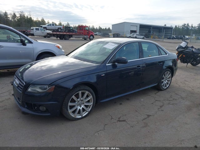 2012 AUDI A4 WAUFFAFL8CN020274 Photo 1