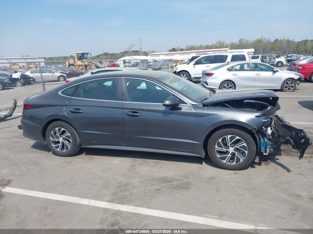 44724504 :رقم المزاد ، KMHL24JJ6PA060631 vin ، 2023 Hyundai Sonata Hybrid Blue مزاد بيع