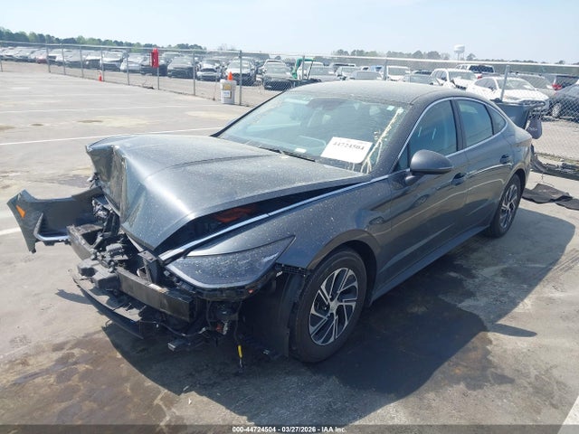 44724504 :رقم المزاد ، KMHL24JJ6PA060631 vin ، 2023 Hyundai Sonata Hybrid Blue مزاد بيع