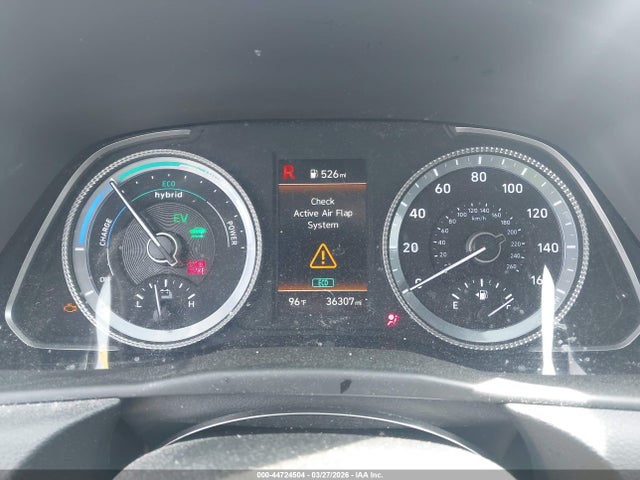 44724504 :رقم المزاد ، KMHL24JJ6PA060631 vin ، 2023 Hyundai Sonata Hybrid Blue مزاد بيع