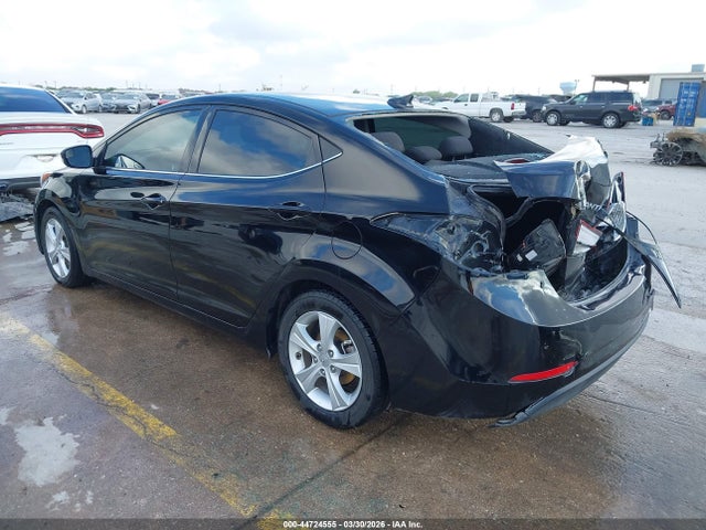 KMHDH4AE1GU553363 Hyundai Elantra Value Edition