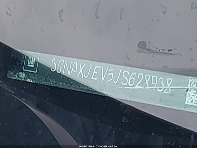 Chevrolet EQUINOX LT 2018 3GNAXJEV5JS628938 Image 9