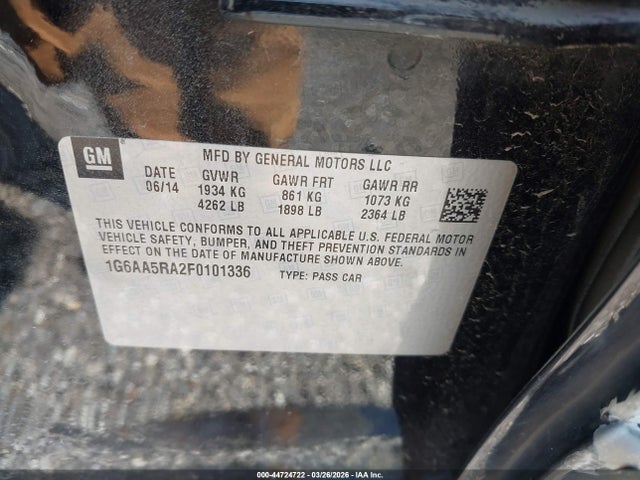 2015 CADILLAC ATS 1G6AA5RA2F0101336 Photo 8