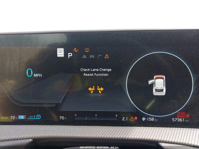 Aukcja sprzedaży 2022 Kia Ev6 Gt-line, vin: KNDC44LA0N5036987, numer aukcji: 44724732