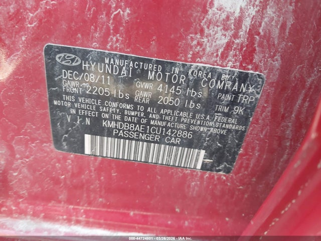 2012 HYUNDAI ELANTRA TOURING KMHDB8AE1CU142886 Photo 8