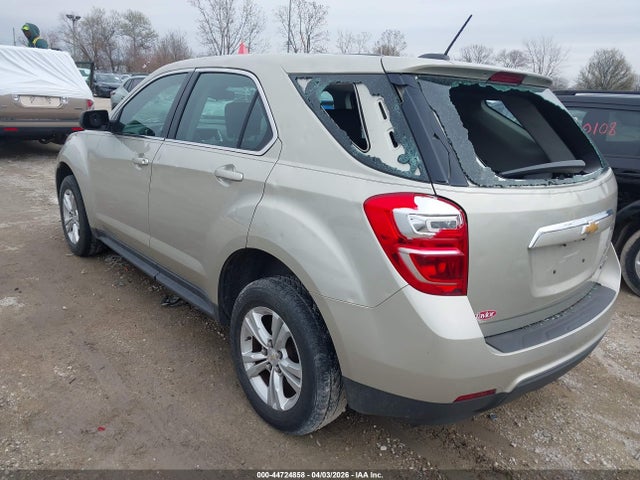 44724858 :رقم المزاد ، 2GNALBEK7G1121552 vin ، 2016 Chevrolet Equinox Ls مزاد بيع