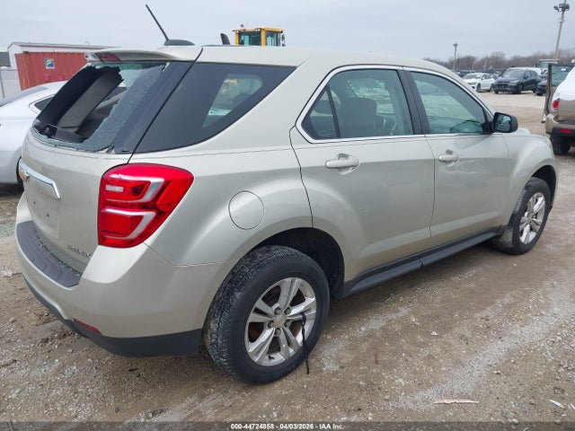 44724858 :رقم المزاد ، 2GNALBEK7G1121552 vin ، 2016 Chevrolet Equinox Ls مزاد بيع