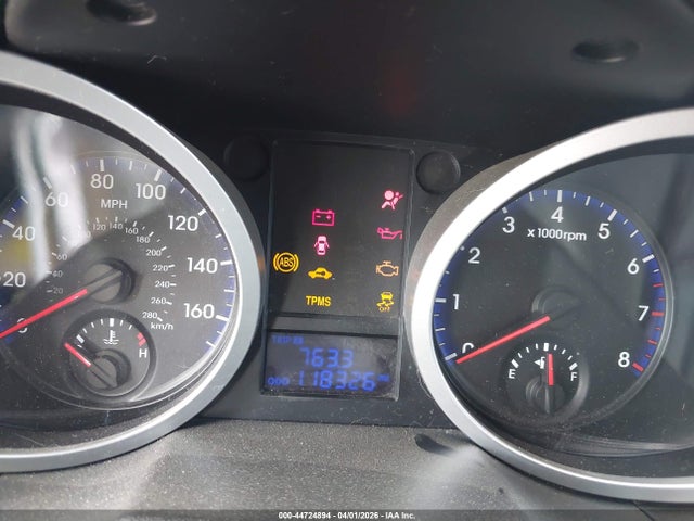 44724894 :رقم المزاد ، KMHHU6KHXAU012322 vin ، 2010 Hyundai Genesis 3.8 Track مزاد بيع